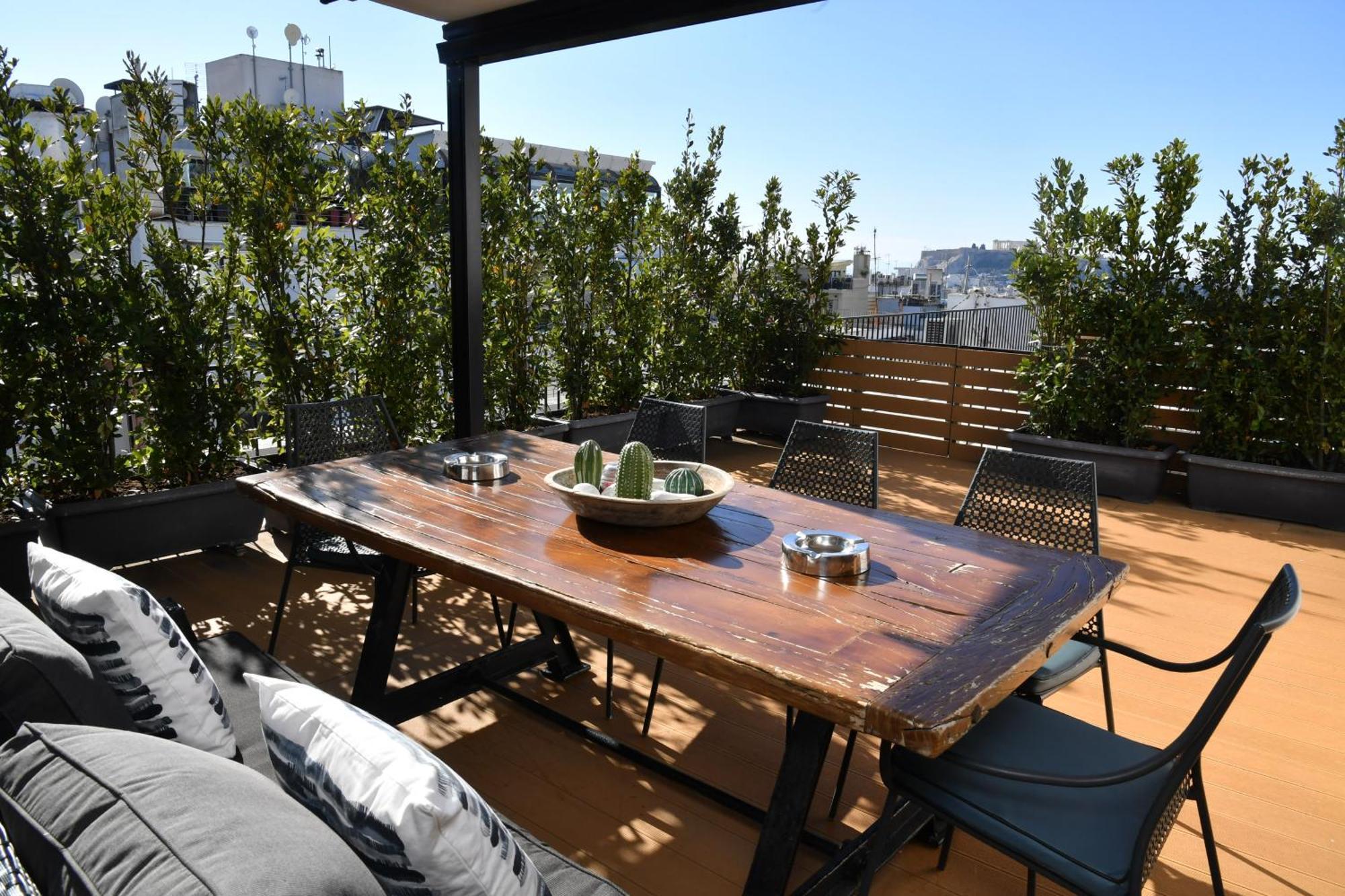 Luxurious Loft With Breathtaking Acropolis View Athens Exterior photo